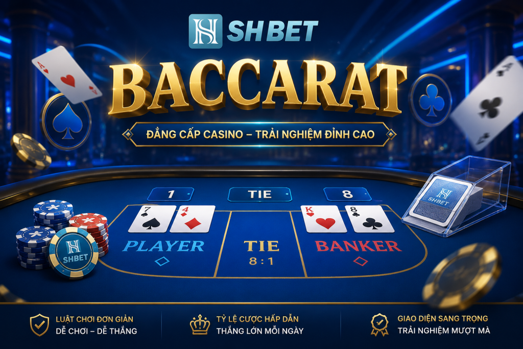 Thông tin về baccarat tại nhà cái SHBET