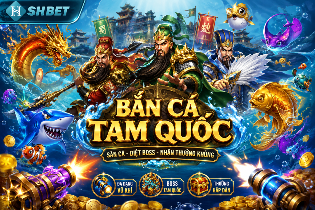 Chi tiết về game bắn cá tam quốc tại nhà cái SHBET