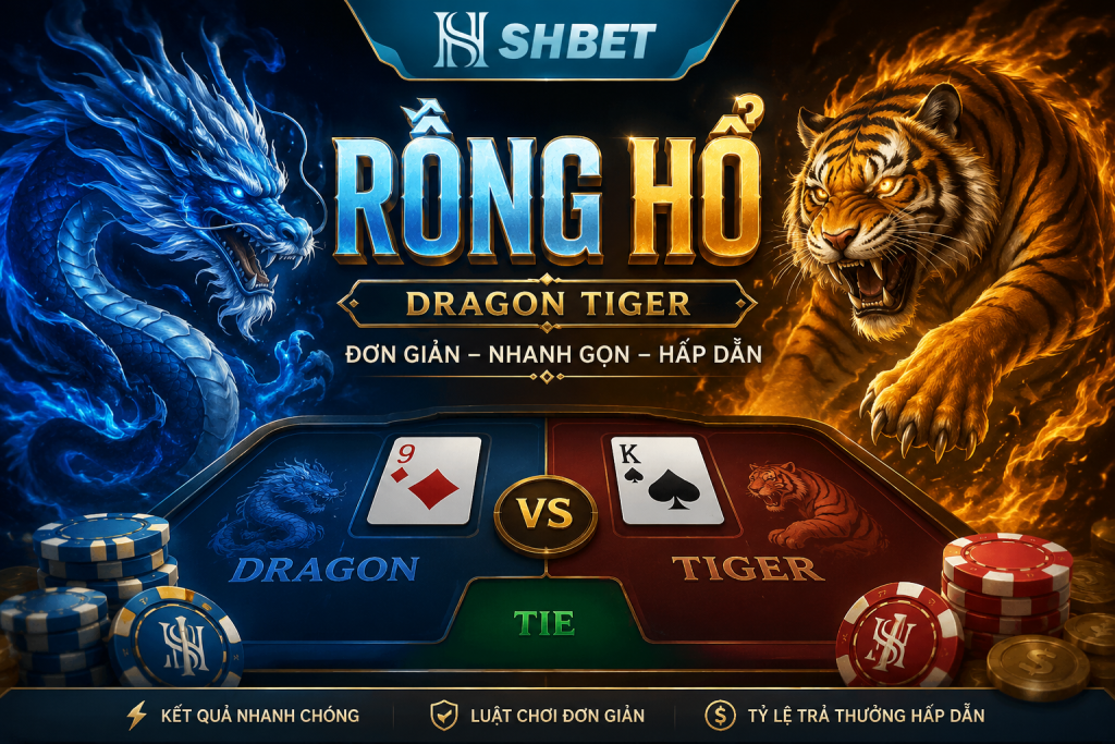 Cách chơi Rồng Hổ SHBET chi tiết nhất